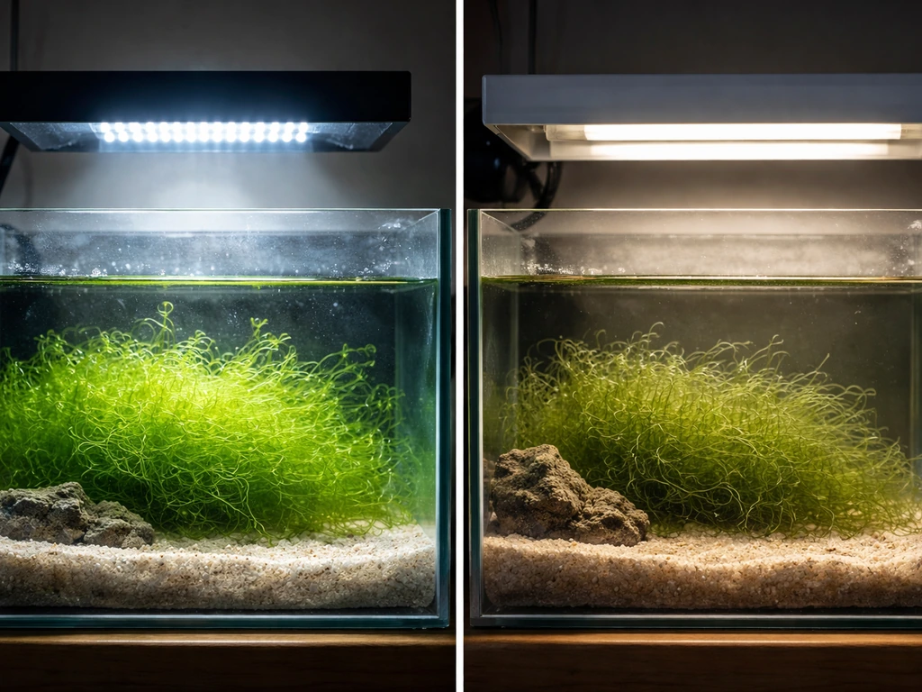 Best Light to Grow Chaetomorpha: LED vs Flourescent Guide