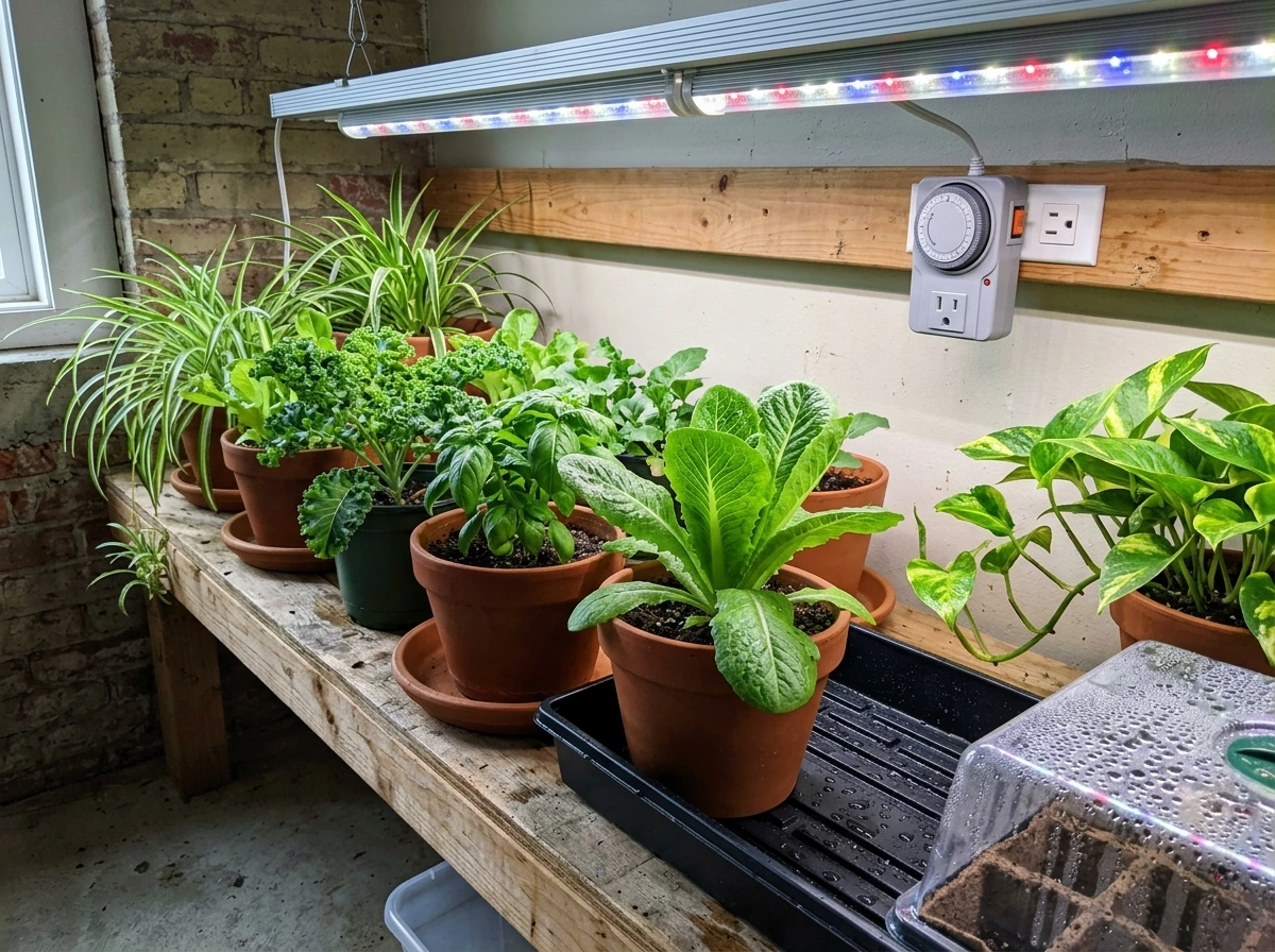 can plants grow under 24 hours of light