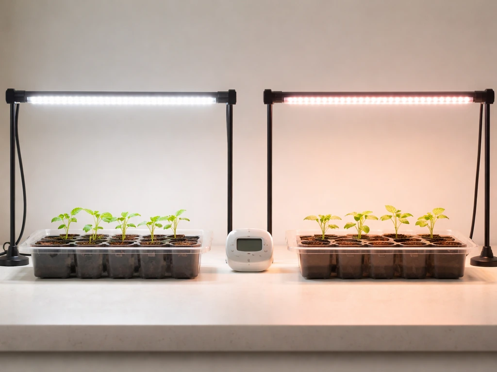 Plants Grow Best in White Light: A Practical Test and Rules