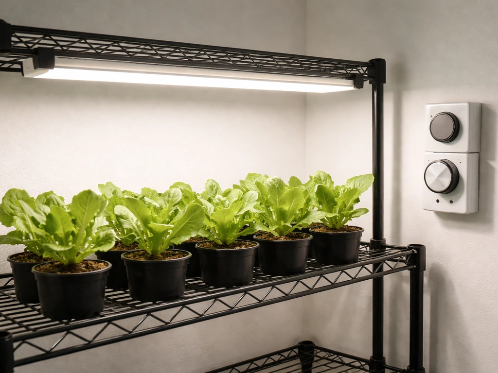 can lettuce grow under 24-hour light
